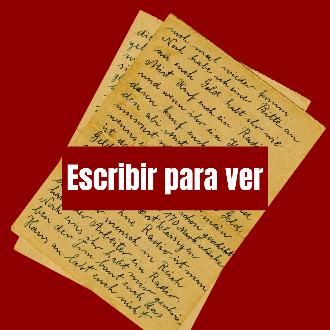 Escribir para ver