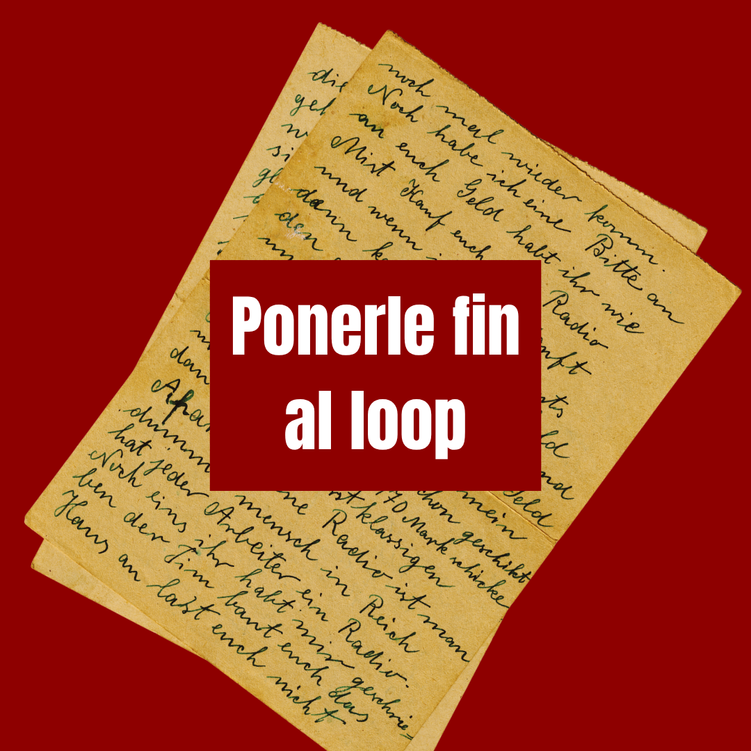 Ponerle fin al loop
